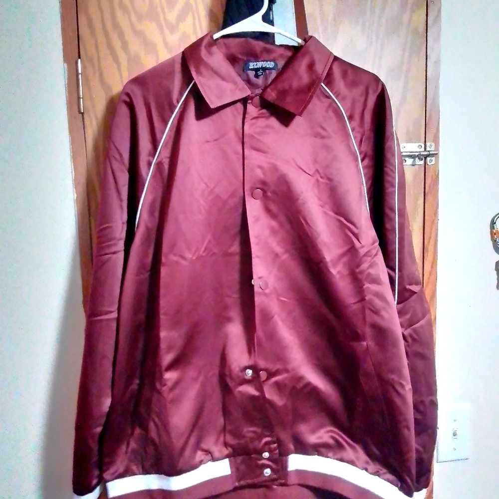 Elwood sateen bomber jacket